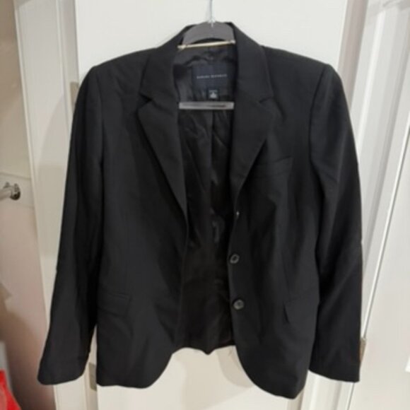 Banana Republic Women's Stretch Black Blazer - Picture 1 of 3